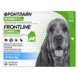 Frontline Combo 10-20 кг 1 пипетка (3661103027577)