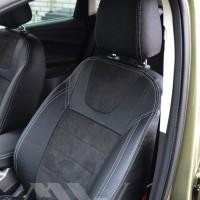 MW Brothers Авточехлы Leather Style для салона Ford Escape '13-19 серая строчка (MW Brothers) - зображення 1