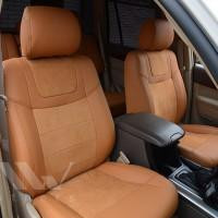 MW Brothers Чехлы Leather Style на сидения для Toyota Land Cruiser Prado 120 - зображення 1