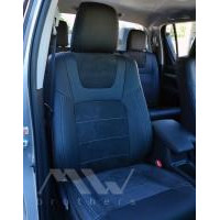 MW Brothers Чехлы Leather Style на сидения для Toyota Hilux - зображення 1