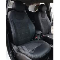 MW Brothers Чехлы Leather Style на сидения для Hyundai Accent (Solaris)