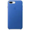 Apple iPhone 8 Plus/7 Plus Leather Case Electric Blue (MRG92) - зображення 1