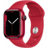 Apple Watch Series 7 GPS 41mm PRODUCT RED Aluminum Case With PRODUCT RED Sport Band (MKN23) - зображення 1