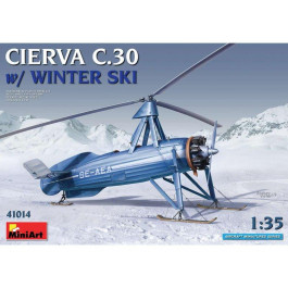 MiniArt Cierva C.30 with Winter Ski (MA41014)
