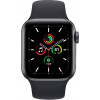 Apple Watch SE GPS 44mm Space Gray Aluminum Case with Midnight Sport Band (MKQ63) - зображення 2