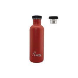 LAKEN Basic Steel Bottle 1L - P/S Cap (BSA100RO)