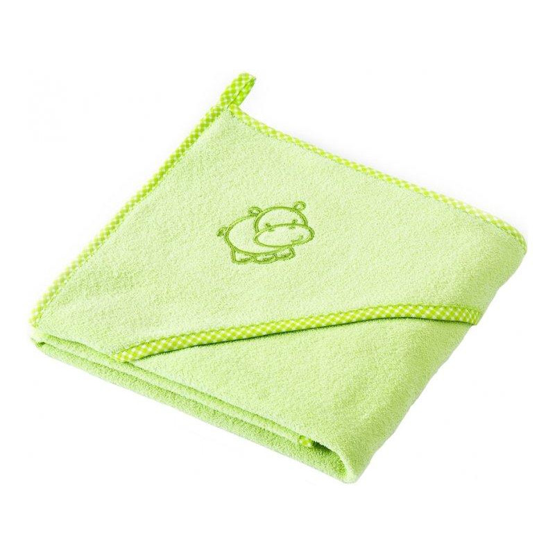 Sensillo Махровое полотенце Hippo 80х80 Green (SILLO-4170) - зображення 1