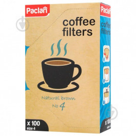 Paclan Фильтры для кофе №4 100 шт (5900942304004)