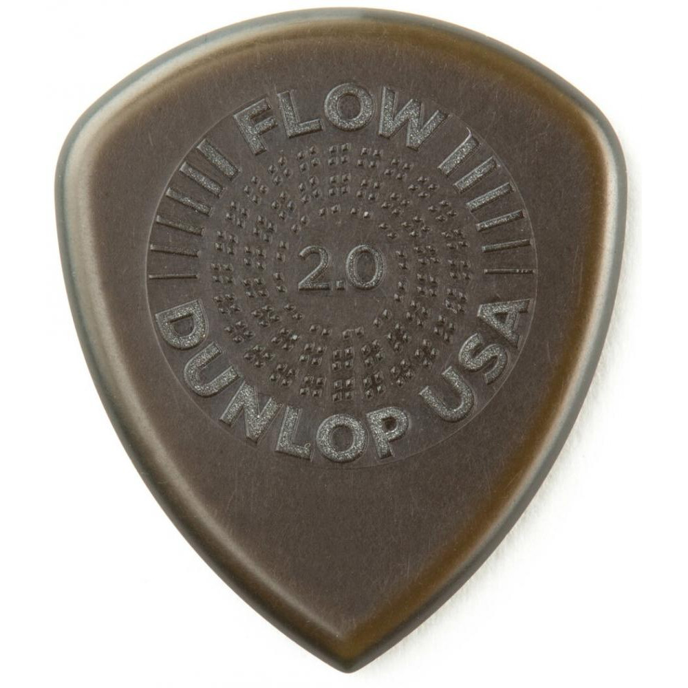 Dunlop Медиатор  5471 Flow Jumbo Grip Guitar Pick 2.0 mm 5471-2.0 - зображення 1