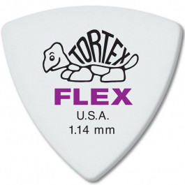 Dunlop Медиатор  456R Tortex Flex Triangle Pick 1.14 mm (1 шт.)