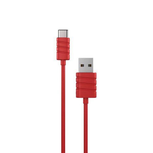 IWALK USB Cable to USB-C PVC 1m Red (CST013) - зображення 1