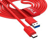 IWALK USB Cable to USB-C PVC 1m Red (CST013) - зображення 2