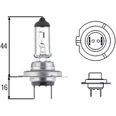 Hella H7 Long Life 12V 55W (8GH007157201) - зображення 1