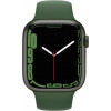 Apple Watch Series 7 GPS + Cellular 45mm Green Aluminum Case with Clover Sport Band (MKJ93) - зображення 2