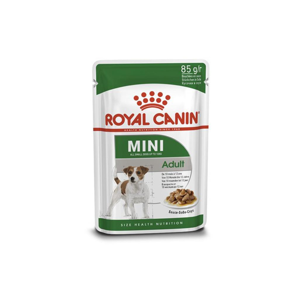 Royal Canin Mini Adult шматочки в соусі 85 г 12 шт - зображення 1