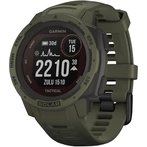 Garmin Instinct Solar Tactical Edition Moss (010-02293-04) - зображення 1