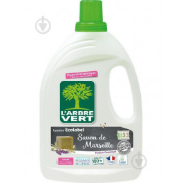 L'Arbre Vert Гель для прання Марсельське мило 1.5 л (3450601043239)