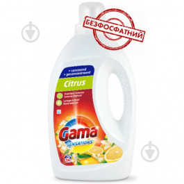 Gama Гель для прання Sensations Citrus 1.2 л (8435495815808)
