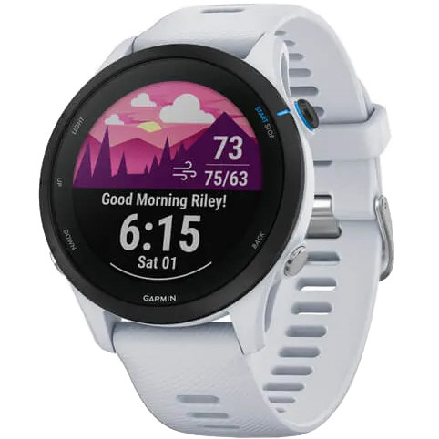 Garmin Forerunner 255 Music Whitestone (010-02641-21/31/58) - зображення 1