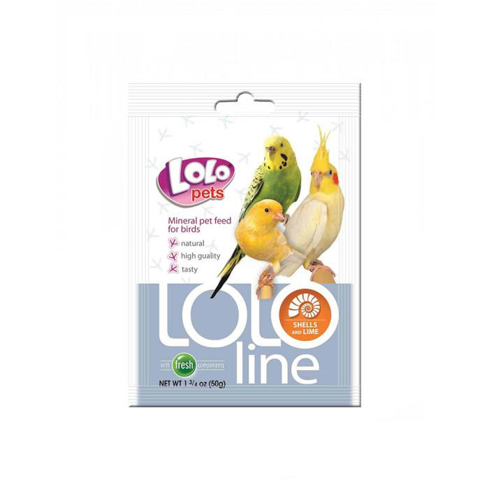 Lolo Pets LoloLine Мушлі і кальцій для птахів 50 г (LO-72043) - зображення 1
