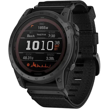 Garmin Tactix 7 Pro Ballistics Edition S. Powered T. Watch w. Applied B. and Nylon Band (010-02704-20/21) - зображення 1