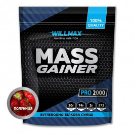 Willmax Mass Gainer 2000 g /20 servings/ Ваніль (wx309)
