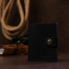 SHVIGEL Матове чоловіче портмоне з натуральної шкіри  16495 чорне - зображення 6