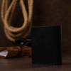 SHVIGEL Матове чоловіче портмоне з натуральної шкіри  16495 чорне - зображення 7
