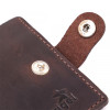 SHVIGEL Матове вінтажне портмоне для чоловіків  16454 коричневе - зображення 3