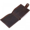 SHVIGEL Матове вінтажне портмоне для чоловіків  16454 коричневе - зображення 4
