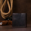 SHVIGEL Матове вінтажне портмоне для чоловіків  16454 коричневе - зображення 7