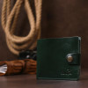 SHVIGEL Універсальне шкіряне портмоне  16462 зелене - зображення 7