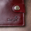 SHVIGEL Шкіряне стильне портмоне  16442 бордове - зображення 8