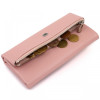 ST Leather Клатч конверт з кишенею для мобільного шкіряний жіночий  19271 Рожевий - зображення 4