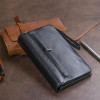 ST Leather Клатч зі шкіри жіночий  19316 Чорний - зображення 10