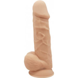 Silexd Premium Silicone Dildo Model 1 Size 8.5, телесный (8433345225470)