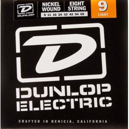 Dunlop Струны для электрогитары DEN0965 Extra Light Nickel Plated Steel Electric Guitar 8 Strings 09/65