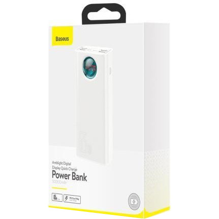 Baseus Portátil de 30000 mAh De Carga Rápida de 65W - Shopstar