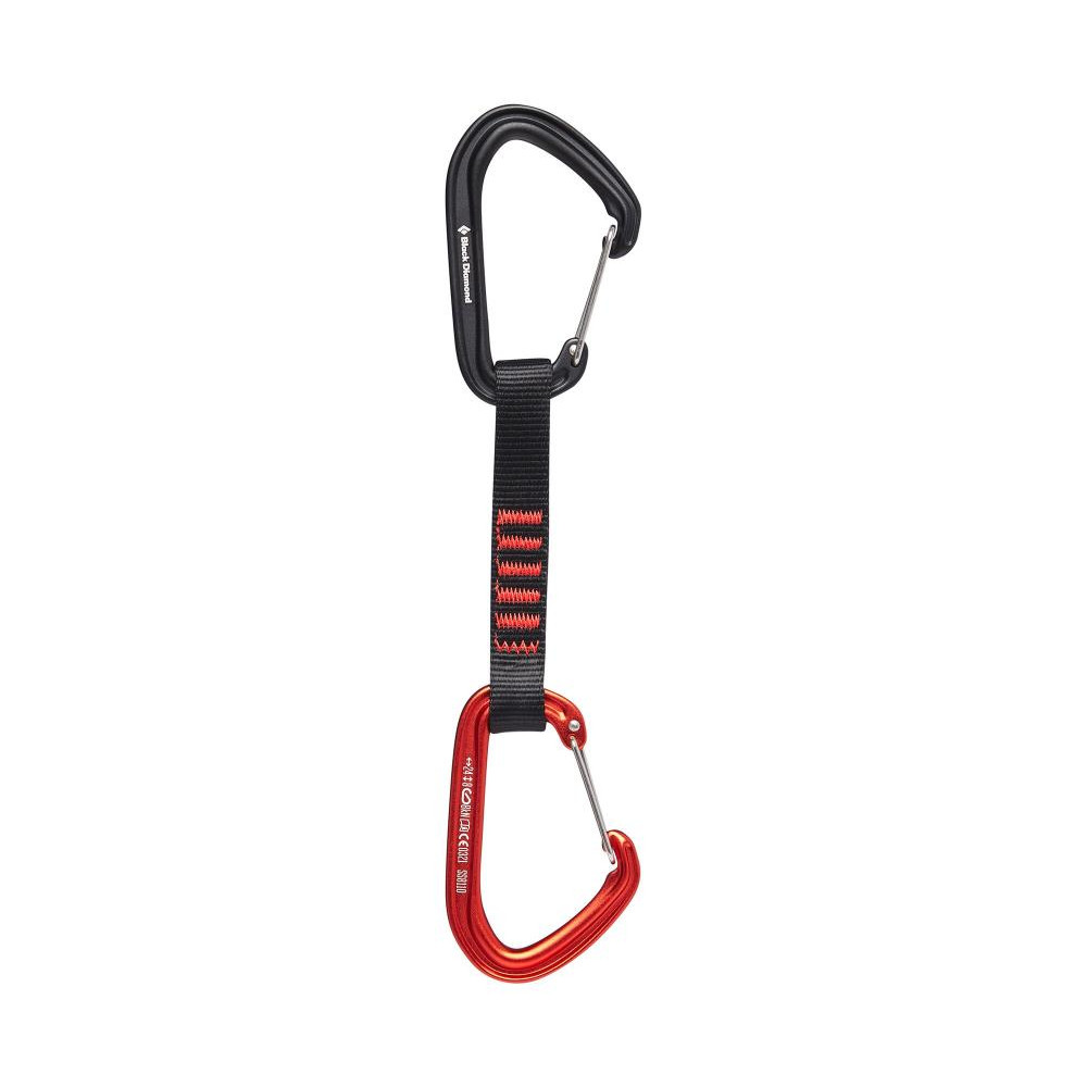 Black Diamond Оттяжка HotWire Quickdraw, Octane, 16cm (BD381114.8001) - зображення 1