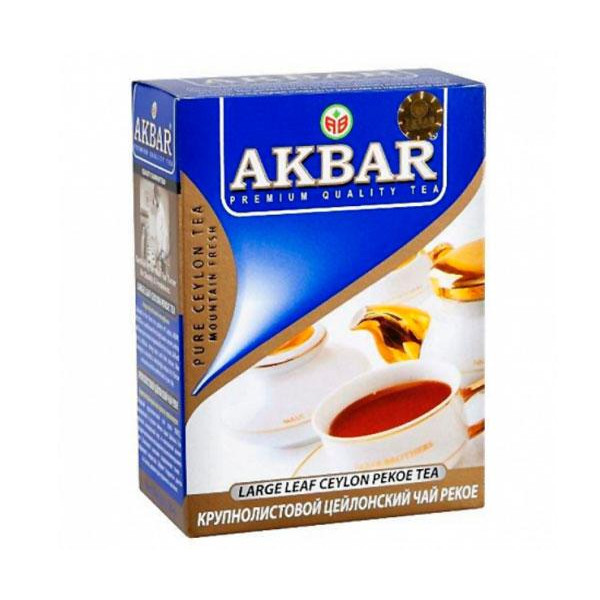 Akbar Чай черный Pekoe №1 100г (5014176012823) - зображення 1