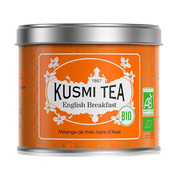Kusmi Tea Черный чай органический  English Breakfast ж/б 100 г - зображення 1