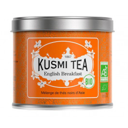 Kusmi Tea Черный чай органический  English Breakfast ж/б 100 г
