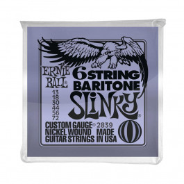   Ernie Ball P02839 6-String Baritone Nickel Wound 13/72