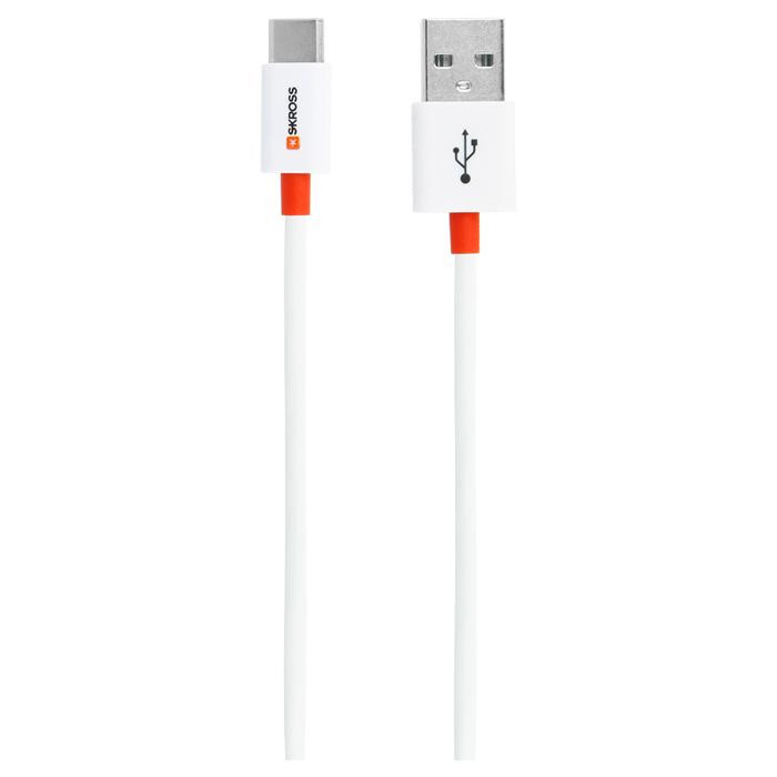 SKROSS USB AM/CM White 1m (2.700206-E) - зображення 1