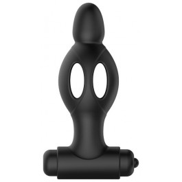 Baile Анальная пробка с вибрацией Mr.Play Silicone Vibrating Anal Plug, черный (6959532332384)