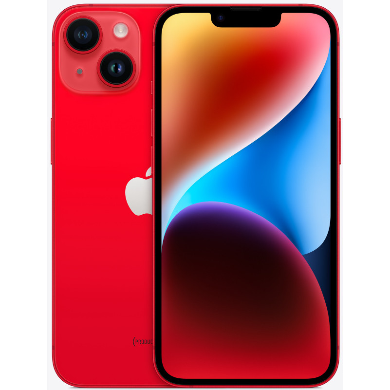 Apple iPhone 14 256GB Dual SIM Product Red (MPWE3) - зображення 1