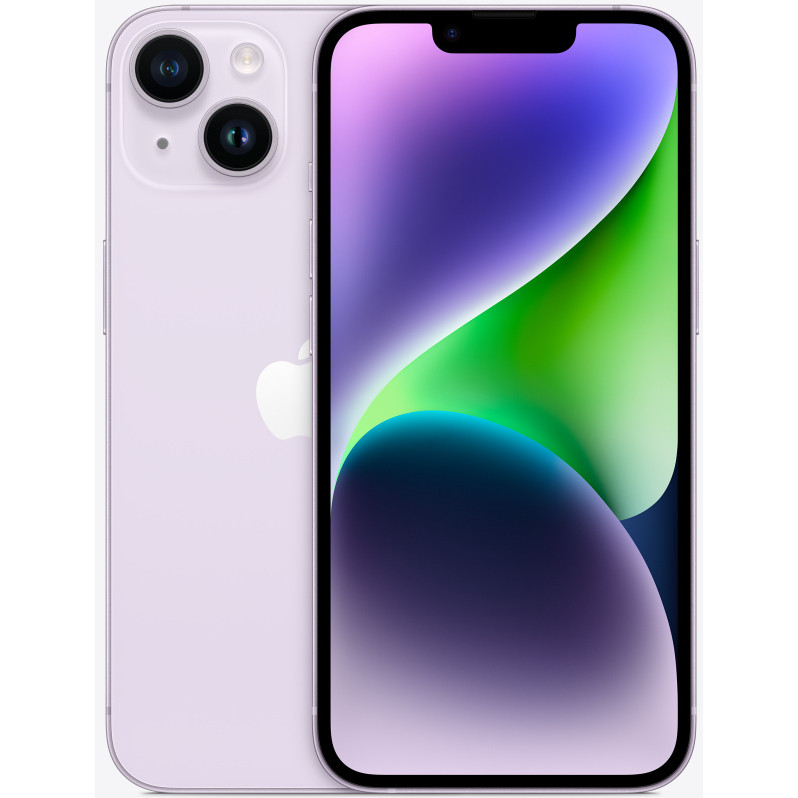 Apple iPhone 14 128GB eSIM Purple (MPUX3) - зображення 1