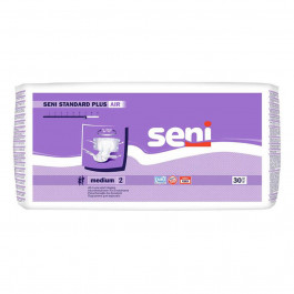 Seni Подгузники для взрослых Standard Plus Medium 2 30 шт, 75-110 см