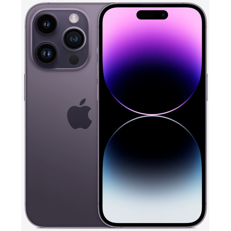 Apple iPhone 14 Pro 128GB Dual SIM Deep Purple (MQ0D3) - зображення 1