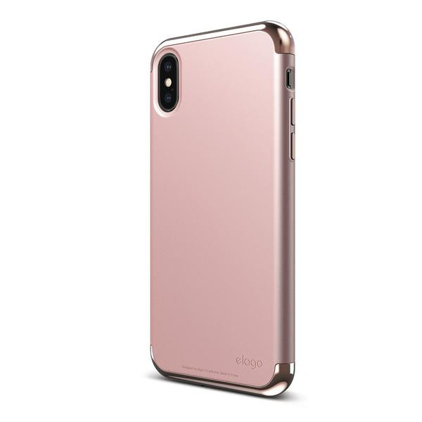 Elago iPhone X Empire Case Rose Gold/Red (ES8EM-RGDRD) - зображення 1